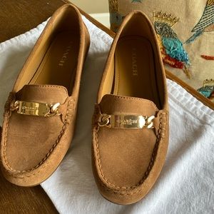 Coach Suede Loafers size 8.5